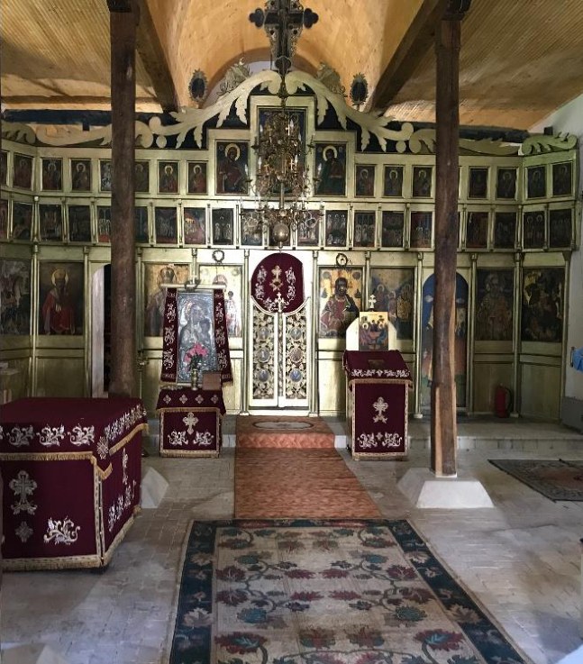 Cameră tehnică pentru pompă de căldură – Biserica „Sfânta Treime”, Istria, Constanța